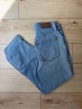 madewell the mom jean size 26